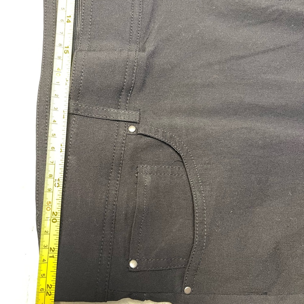 2 pairs For $30-89th & Madison Black Comfort Waist Pants-NWT - Picture 5 of 9
